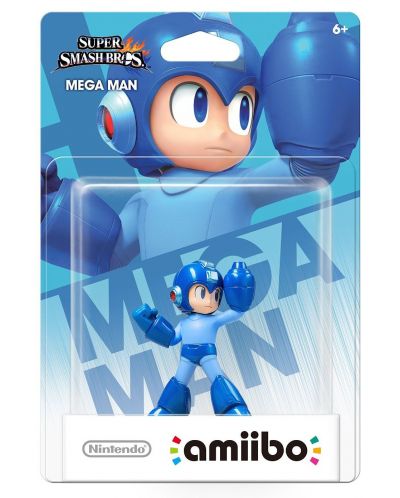 Nintendo Amiibo фигура - Mega Man [Super Smash Bros. Колекция] (Wii U) - 3